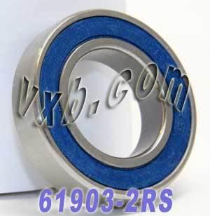 Premium 61903-2RS Bearing 17x30x7mm - Sealed