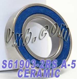 61903-2RS Ceramic Hybrid Bearing 17x30x7 Stainless Steel ABEC-5 Quality