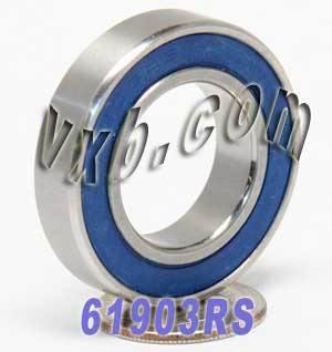 Premium 61903RS Sealed Bearing 17x30x7mm