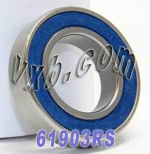 Premium 61903RS Sealed Bearing 17x30x7mm