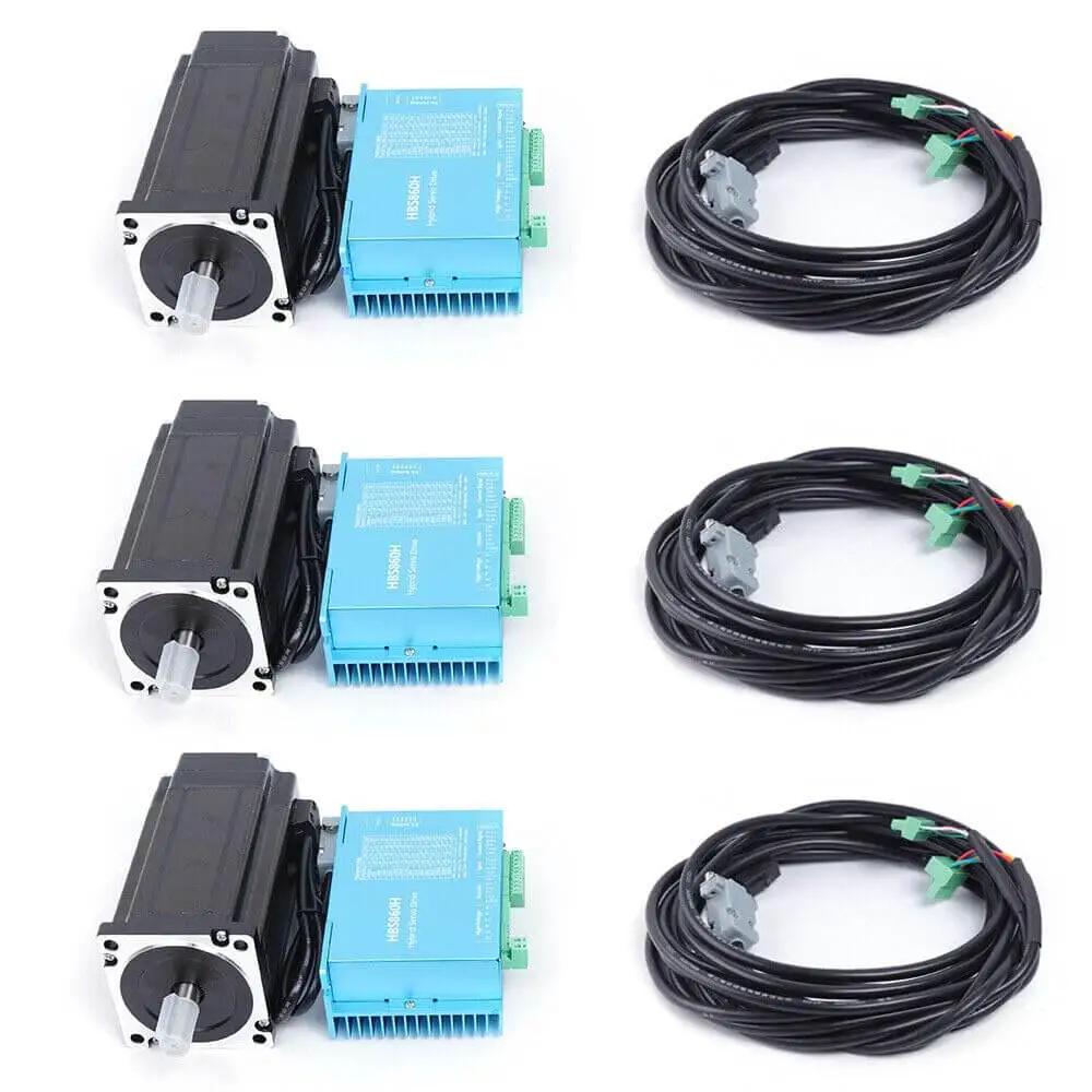 Closed Loop Stepper Motor Kit With 12NM Hybrid Servo D...