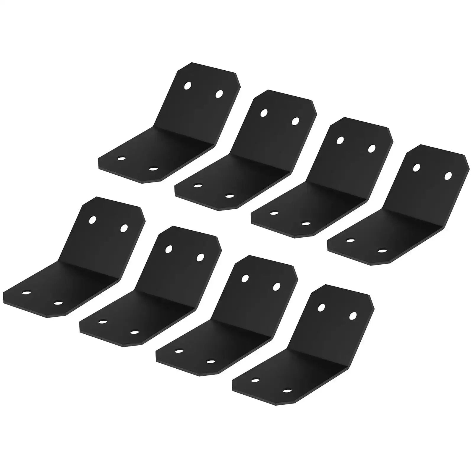 Eight Pack 45 Degree Angle Brackets For 6x6 Posts Perg...