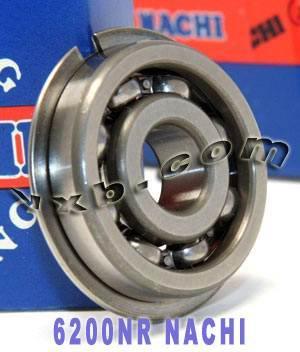 6200NR Nachi Bearing Open C3 Snap Ring Japan 10x30x9mm