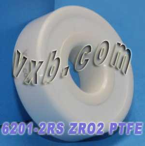 6201-2RS Full Ceramic Sealed Bearing 12x32x10 ZrO2