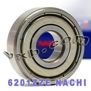 6201ZZE Nachi Bearing Shielded C3 12x32x10mm