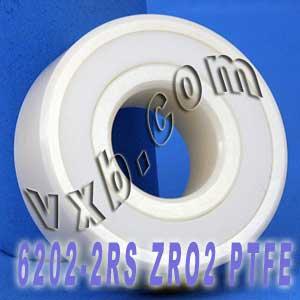 6202-2RS Full Ceramic Sealed Bearing 15x35x11 ZrO2