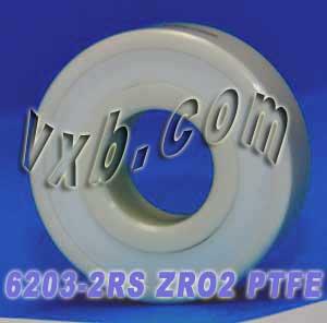6203-2RS Full Ceramic Sealed 17mm Metric ZrO2 Bearing