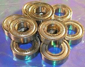 10-Pack 6204ZZ Premium Metal Shielded Bearing