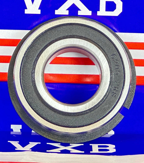 6205-2RSNR Bearing 25x52x15mm Sealed Snap Ring