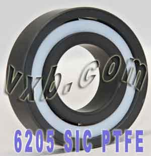 6205 Full Ceramic Bearing Silicon Carbide 25x52x15 SiC