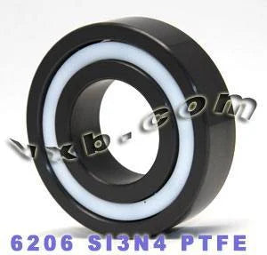 6206 Full Ceramic Bearing Silicon Nitride 30x62x16mm