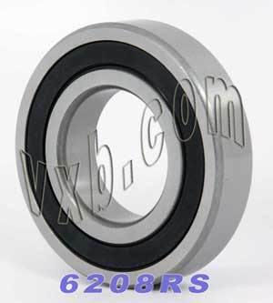 Premium 6208RS Bearing 40x80x18 Sealed