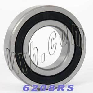 Premium 6208RS Bearing 40x80x18 Sealed