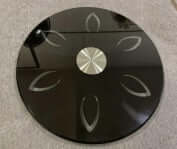 63" Black Chinese Restaurant Lazy Susan Turntable