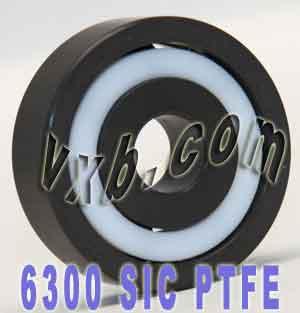 6300 Full Ceramic Bearing Silicon Carbide 10x35x11 SiC