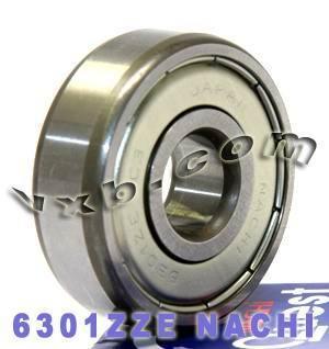 6301ZZE Nachi Bearing Shielded C3 Japan 12x37x12mm