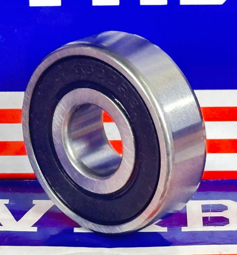 10-Pack 6302-2RS 15x42x13 Sealed Bearing