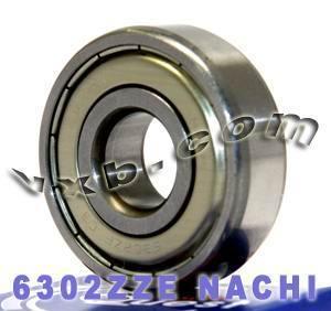 6302ZZE Nachi Bearing Shielded C3 Japan 15x42x13mm