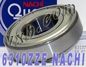 6310ZZE Nachi Bearing Shielded C3 Japan 50x110x27mm