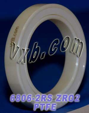 6806-2RS Full Ceramic Sealed Bearing 30x42x7 ZrO2