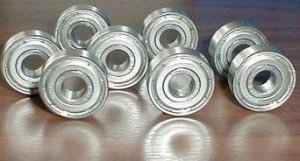 10-Pack 689ZZ Ball Bearing 9x17x5mm - Shielded - Miniature