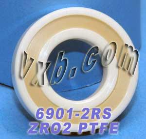 6901-2RS Full Ceramic Sealed Bearing 12x24x6 ZrO2