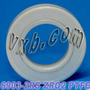 6903-2RS Full Ceramic Sealed Bearing 17x30x7 ZrO2