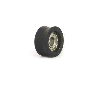 6mm Bore Bearing - 21mm Nylon Pulley v Groove Track Guide Roller Bearing 6x21x10mm