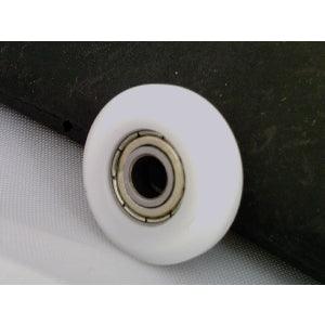 6mm Bore Bearing - 26mm Round Nylon Track Roller Bearing 6x26x7.5mm