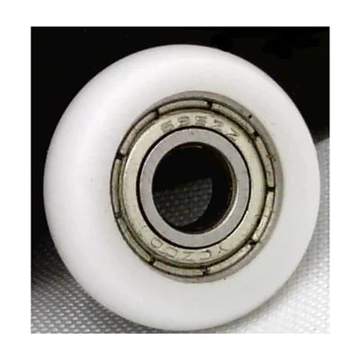 6mm Bore Bearing - 32mm White Plastic Tire 6x32x11mm