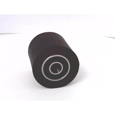 6x30x20 Sealed Bearing - Black Polyurethane Tire 6x30x20mm
