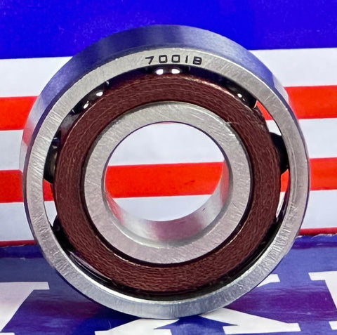 7001B Angular Contact Ball Bearing - 12x28x8mm - High Speed/Precision