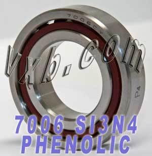 7006 Angular Contact ABEC-5 Spindle Bearing 30x55x13 Ceramic Bearing