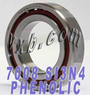 7008 Angular Contact ABEC-5 Spindle Bearing Ceramic 40x68x15 Bearing