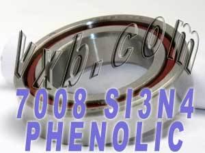 7008 Angular Contact ABEC-5 Spindle Bearing Ceramic 40x68x15 Bearing