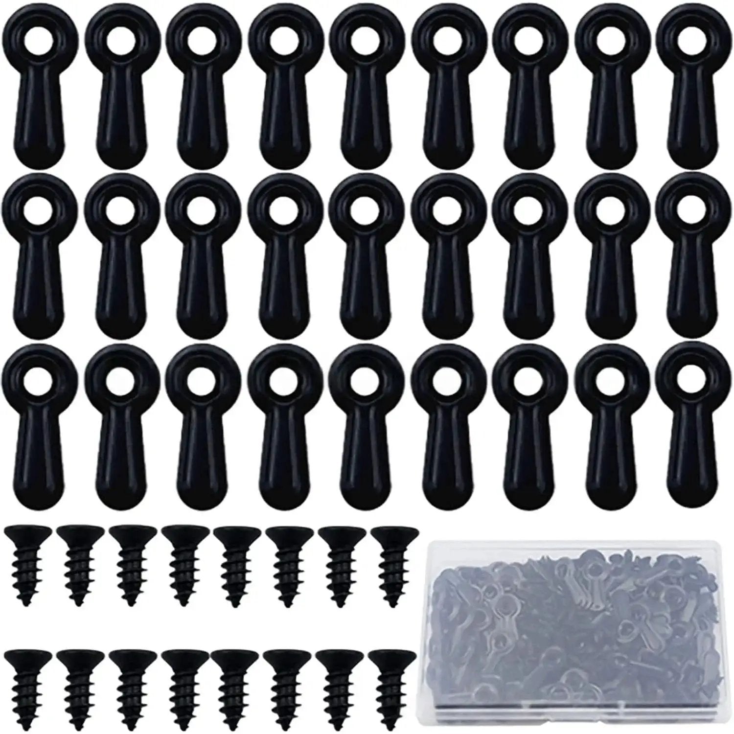 Clips De Fixation De Cadre Avec Vis Kit M tal 100 Pi clips-de-fixation-de-cadre-avec-vis-kit-m-tal-100-pi