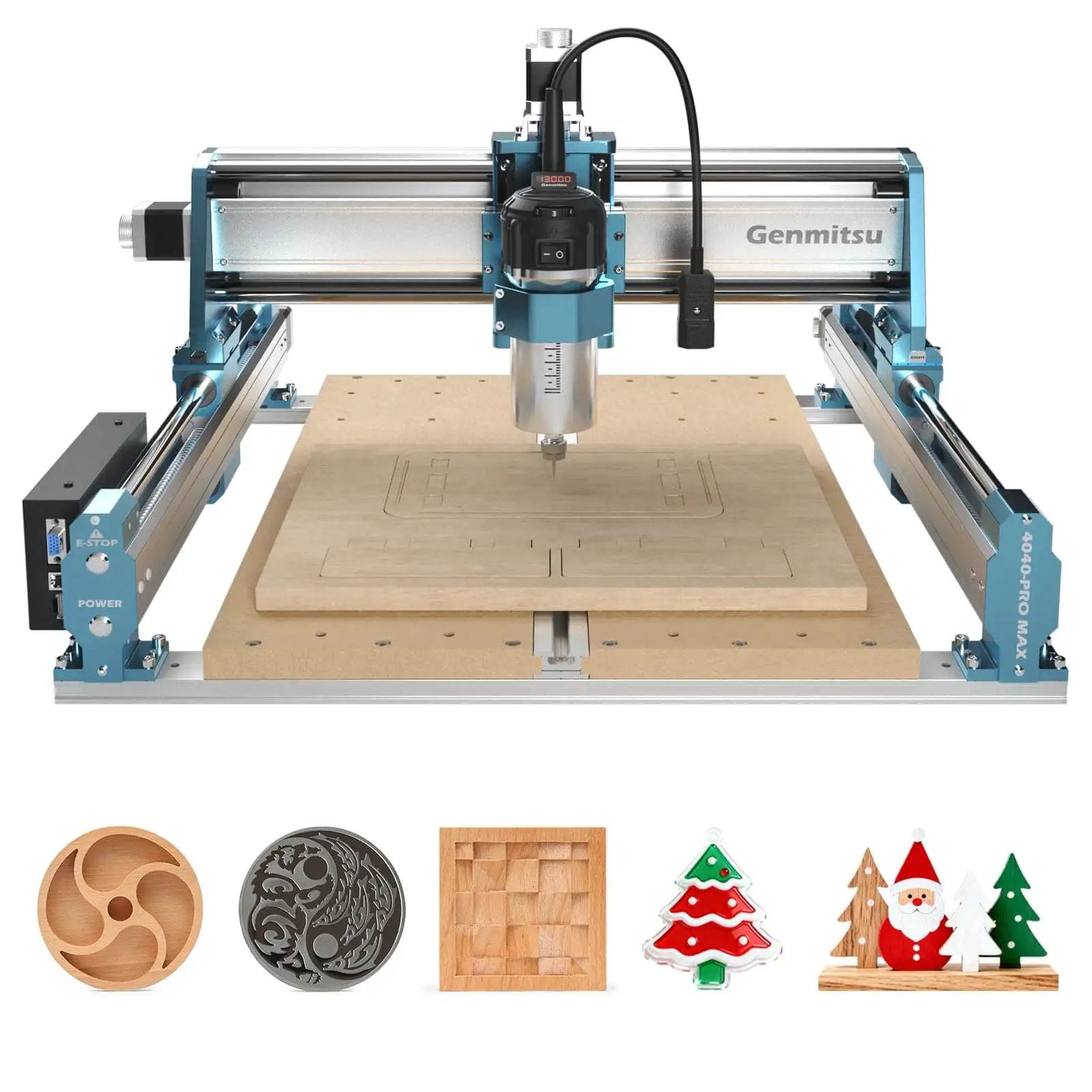 4040 pro max cnc router with 710W Spindle 🍁 – Be