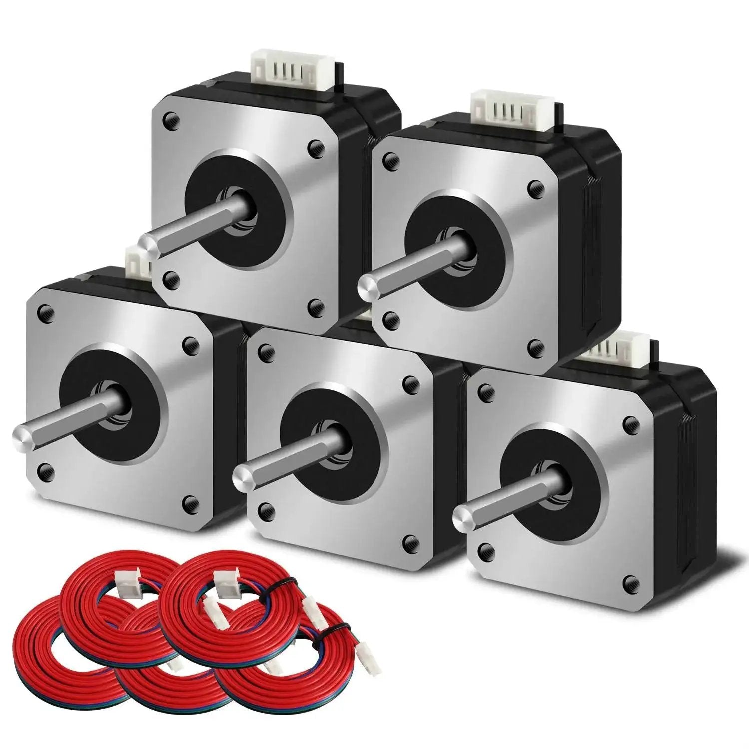 high torque NEMA 17 stepper motor bundle for 3D Printe...