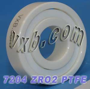 7204 Angular Contact Full Ceramic Bearing 20x47x14mm