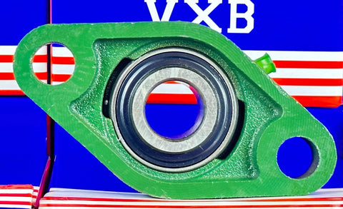 7/8 Bearing UCFL205-14 + 2-Bolt Flanged Housing Mounted Bearing