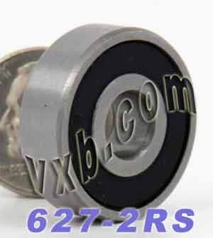 7mm Skate Bearing 7x22x7 Sealed 627-2RS Miniature