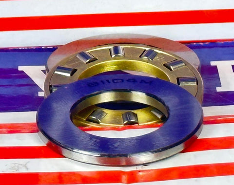 81104M Cylindrical Roller Thrust Bearing 20x35x10mm - Bronze Cage