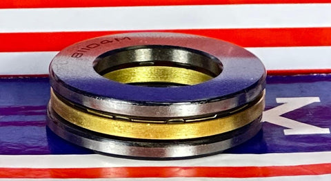 81104M Cylindrical Roller Thrust Bearing 20x35x10mm - Bronze Cage