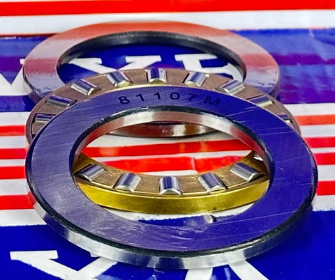 81107M Cylindrical Roller Thrust Bearing 35x52x12mm - Bronze Cage