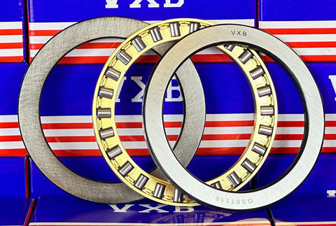 81116M Cylindrical Roller Thrust Bearing 80x105x19mm - Bronze Cage
