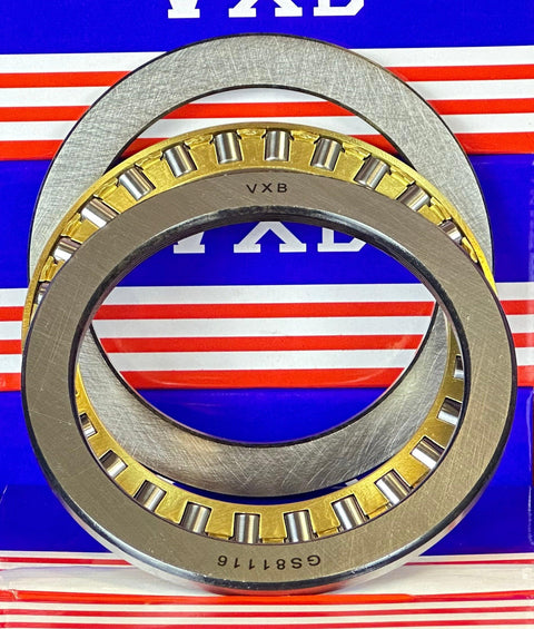 81116M Cylindrical Roller Thrust Bearing 80x105x19mm - Bronze Cage