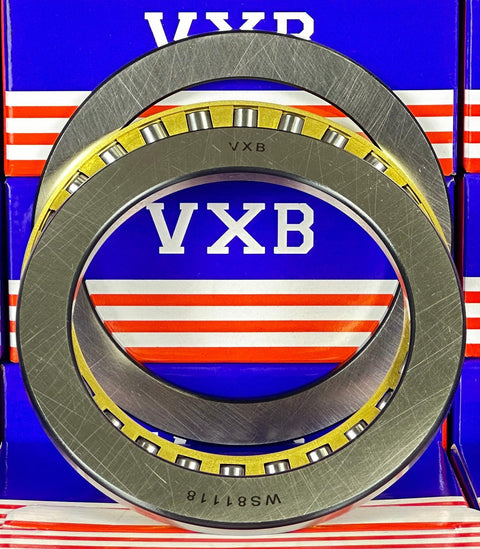 81118M Cylindrical Roller Thrust Bearing 90x120x22mm - Bronze Cage
