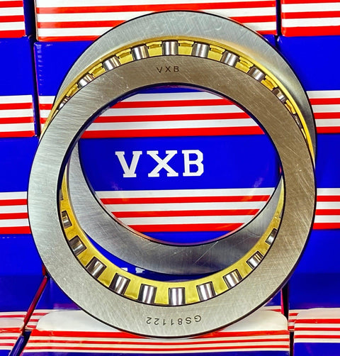 81122M Cylindrical Roller Thrust Bearing 110x145x25mm - Bronze Cage