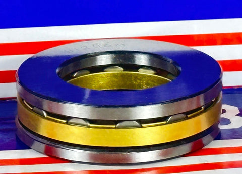 81206M Cylindrical Roller Thrust Bearing 30x52x16mm - Bronze Cage