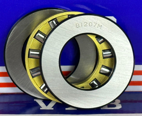 81207M Cylindrical Roller Thrust Bearing 35x62x18mm - Bronze Cage